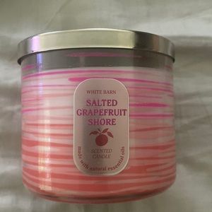 Bath & Body Works Salted Grapefruit Shore 3-Wick Candle
